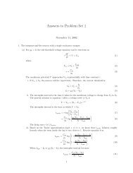 Solutions Problem Set 1