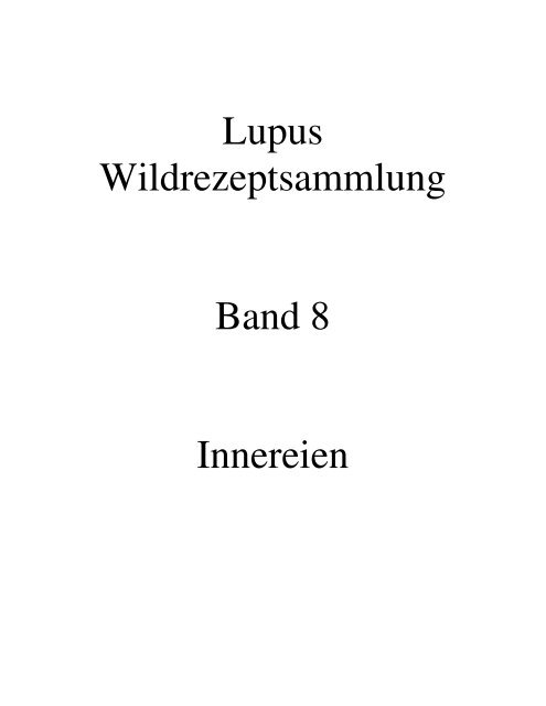 Innereien - Hegering-iserlohn-hemer.de