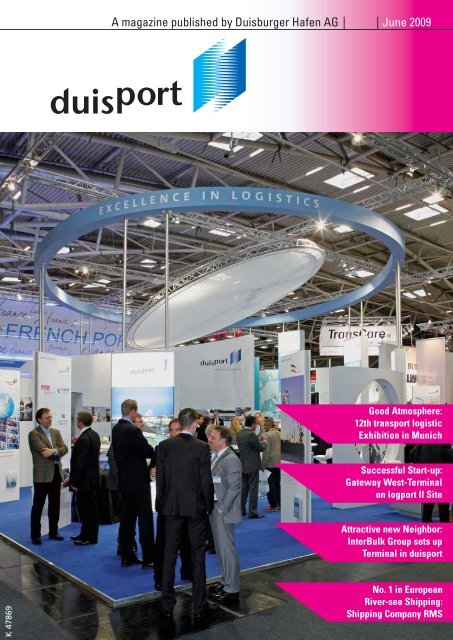 A magazine published by Duisburger Hafen AG June 2009 - Duisport