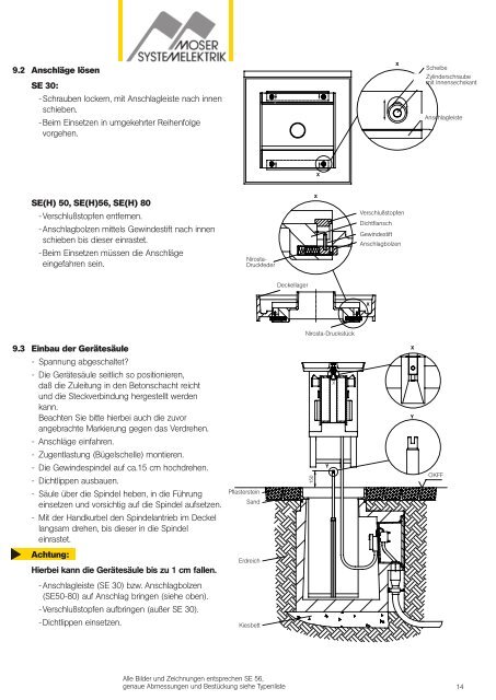 Technische Information - Moser Systemelektrik