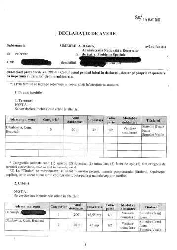 Simedre Ioana - AdministraÅ£ia NaÅ£ionalÄ a Rezervelor de Stat