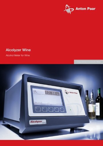 Alcolyzer Wine - MEP Instruments