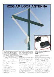 K256 AM LOOP ANTENNA - Oatley Electronics