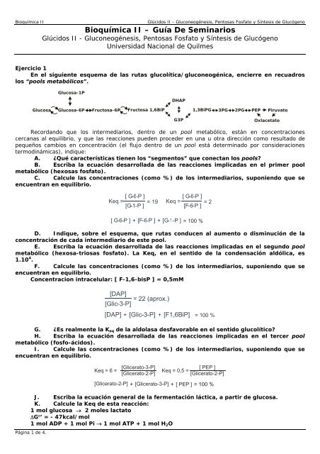 GlÃºcidos II - Materias.unq.edu.ar - Universidad Nacional de Quilmes