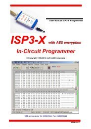 ISP3-X manual PDF - E-LAB Computers