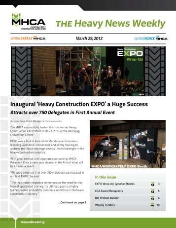 Inaugural 'Heavy Construction EXPO' a Huge Success