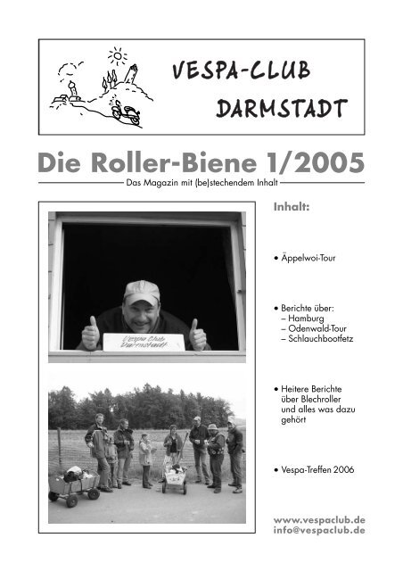 Die Roller-Biene 1/2005 - Vespa-Club Darmstadt eV