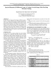 Spectral Response Of Different Crops At Various Growth Stages ...