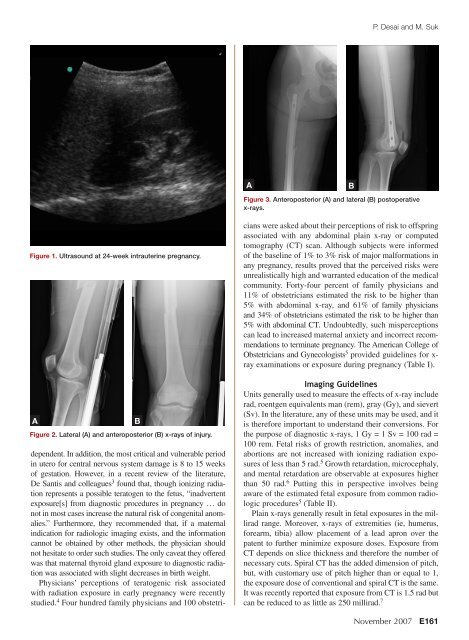 Orthopedic Trauma in Pregnancy - The Journal of Family Practice