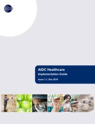 AIDC Healthcare Implementation Guide - GS1
