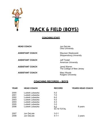 TRACK & FIELD (BOYS)