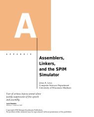 Assemblers, Linkers, and the SPIM Simulator - LDC