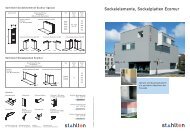 Sockelelemente, Sockelplatten Ecomur - Stahlton Bauteile