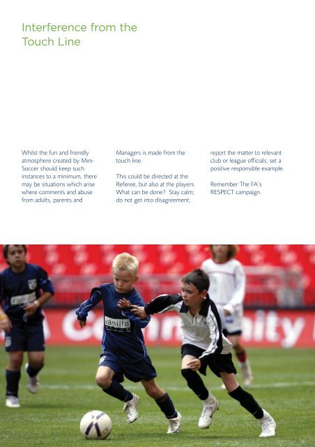 Mini-Soccer Handbook - The Football Association