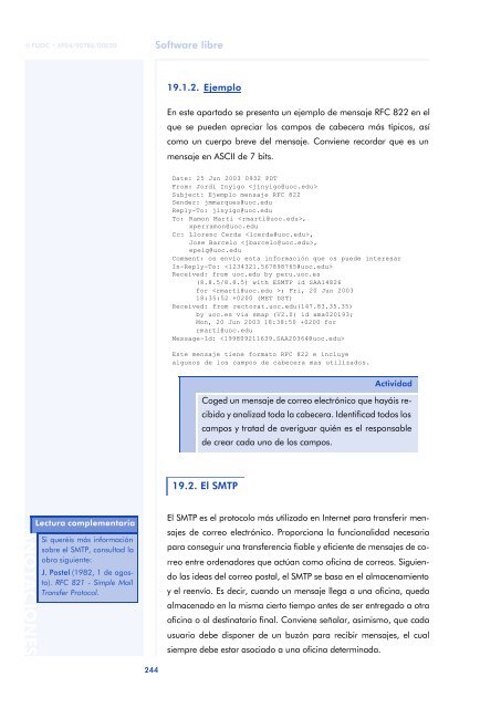 Redes de computadores - Universitat Oberta de Catalunya