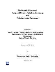 Mud Creek Watershed Nonpoint Source Pollution Inventory and ...