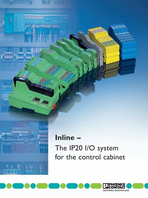 Inline â€“ The IP20 I/O system for the control cabinet - Phoenix
