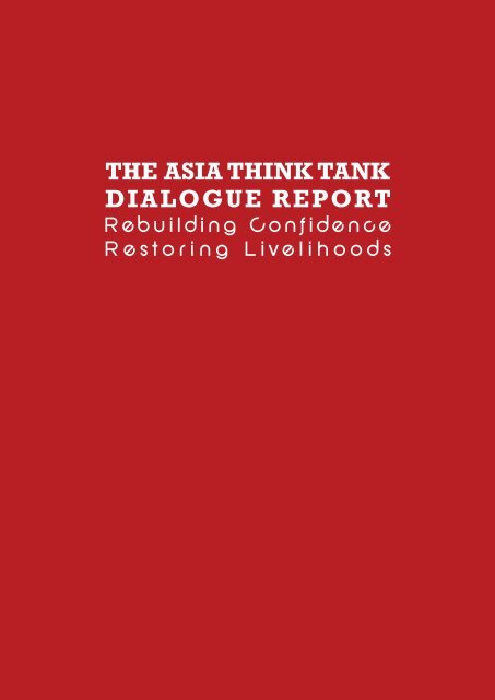 This is a report of the proceedings of - Asian Strategy & Leadership ...
