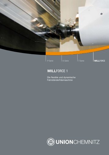 MILLFORCE 1 - UNION Werkzeugmaschinen GmbH Chemnitz