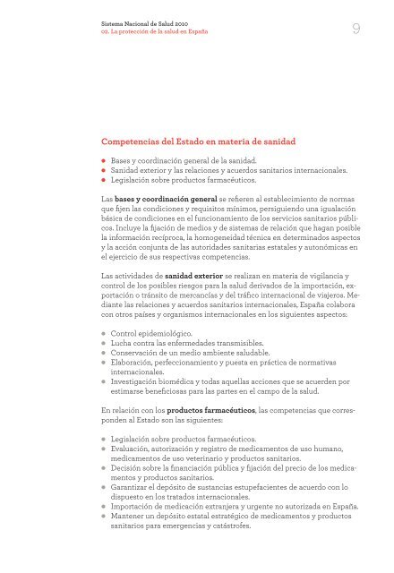 Documento "Sistema Nacional de Salud. EspaÃ±a 2010" - El MÃ©dico ...