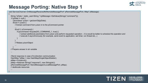 Development Techniques for Native/Hybrid Tizen Apps