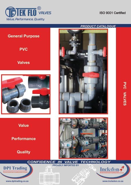 TEKFLO PVC VALVES - Incledon