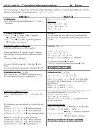 AB 16: Analysis I - VollstÃ¤ndige Funktionsuntersuchung Bk Datum ...