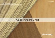 Wood Veneers Chart - Armstrong