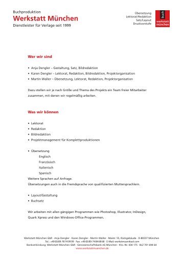 • GBR Briefpapier - Werkstatt München