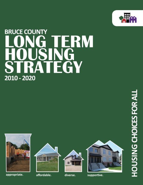 long term housing strategy - Bruce County