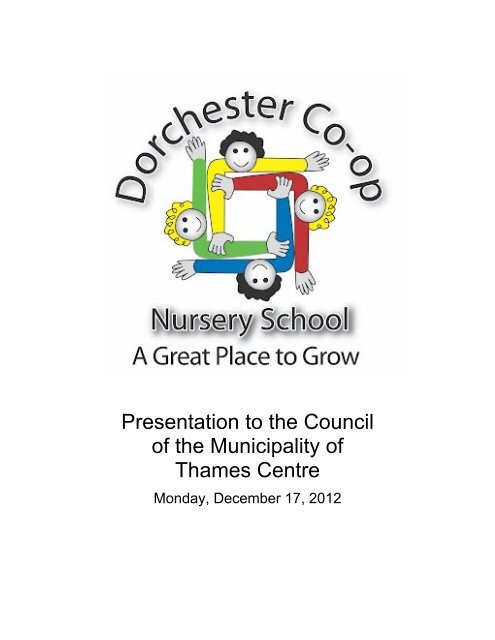 Jennifer Coghlin, President of the Dorchester Co-op Nursery School ...