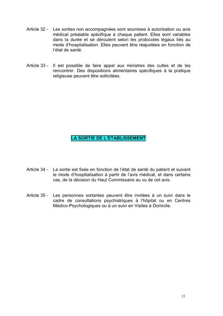 TÃ©lÃ©charger le Livret d'Accueil du dÃ©partement de Psychiatrie