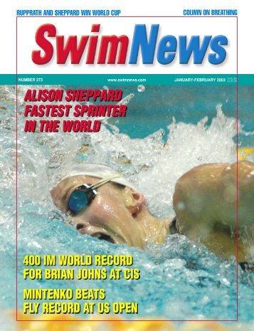 Jan - Feb 2003 View the PDF - Swimnews Online