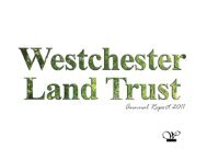 2011 - Westchester Land Trust