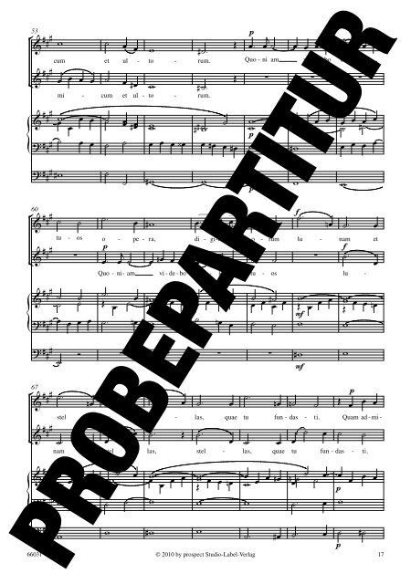 Josef Gabriel Rheinberger Sechs Hymnen op. 118 - prospect Studio ...
