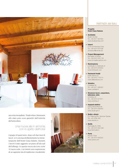 Hotelbau Journal n° 20 - Michaeler & Partner