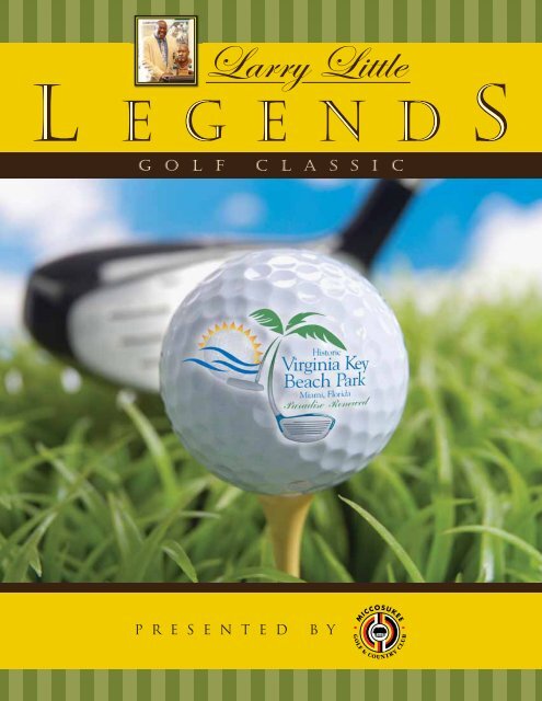 larry little legends golf classic - Blacktie South Florida