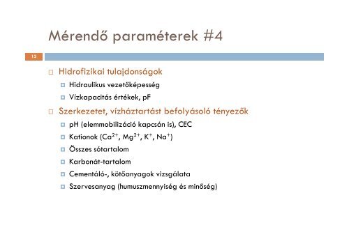 a belvíz kialakulásának talajtani okai és következményei dél-alföldi ...