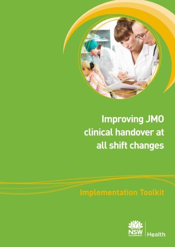 Improving JMO clinical handover at all shift changes - ARCHI