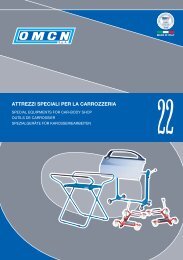 attrezzi speciali per la carrozzeria - Omcn