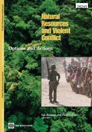 Natural Resources and Violent Conflict - WaterWiki.net