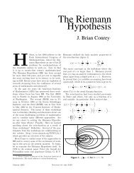 The Riemann Hypothesis