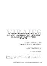 “el santo quiere fiesta”. devoción, halagos y agasajo a san ... - Virajes