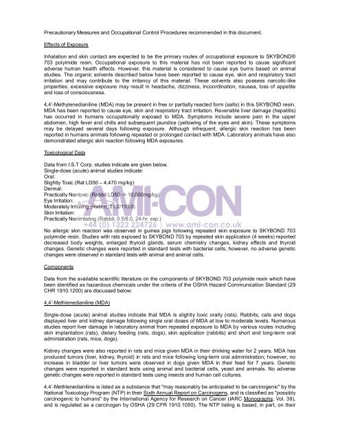 Industrial Summit Technology Corporation Material ... - AMI-CON