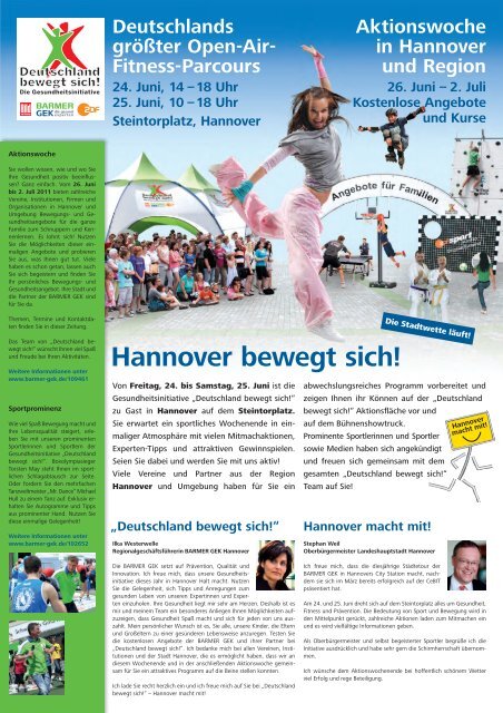 Hannover bewegt sich! - VfL Hannover