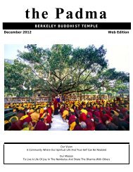 BERKELEY BUDDHIST TEMPLE December 2012 Web Edition