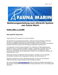 UltraLith System - Fauna Marin GmbH