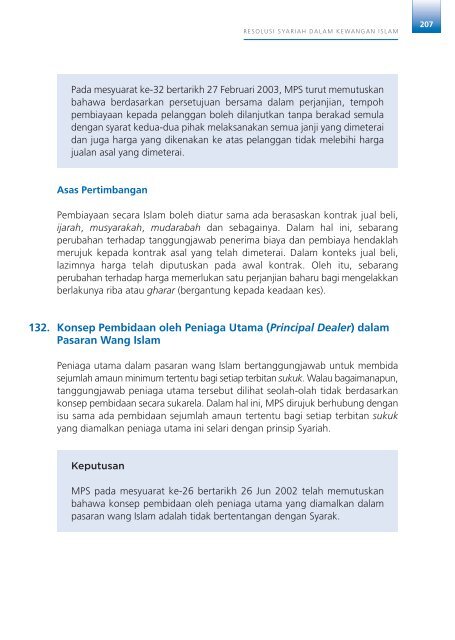 BAHAGIAN V: ISU-ISU SYARIAH BERKAITAN KEWANGAN ISLAM