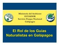 El Rol de los GuÃ­as Naturalistas en GalÃ¡pagos - National Marine ...