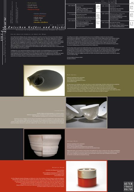 1.skizze leporello keramik 7-07.indd - sibylle meier keramik